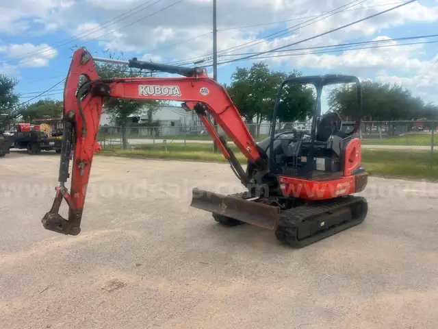 2018 Kubota KX040-4 Compact Excavator