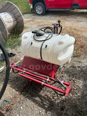 3 point FIMCO boom sprayer