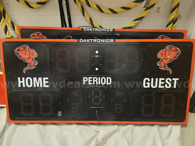 Daktronics Scoreboard w/ Allsport 5000 Controller &#x2013; 3&#x2019; x 6.5&#x2019;