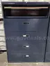 Blue 5 Drawer Filing Cabinet