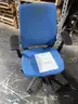 Blue Rolling Chair