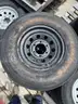 4 Like New 15&#x22; Trailer Tires and rims