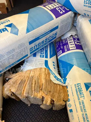 Lot of 15 Batts - Fiberglass insulation