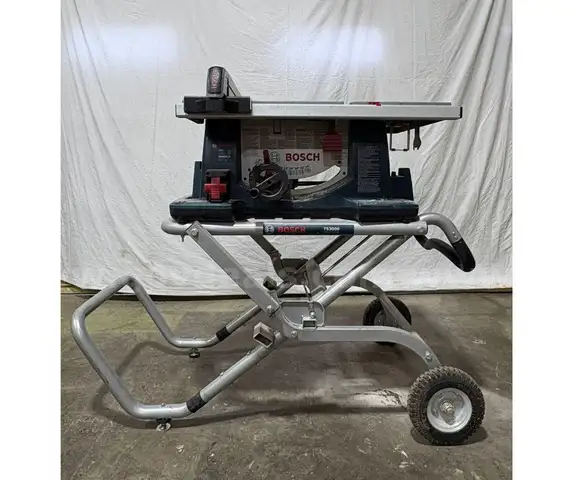 10” Bosch Table Saw with Rolling Stand