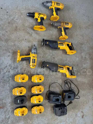 18 Volt DeWalt Tools