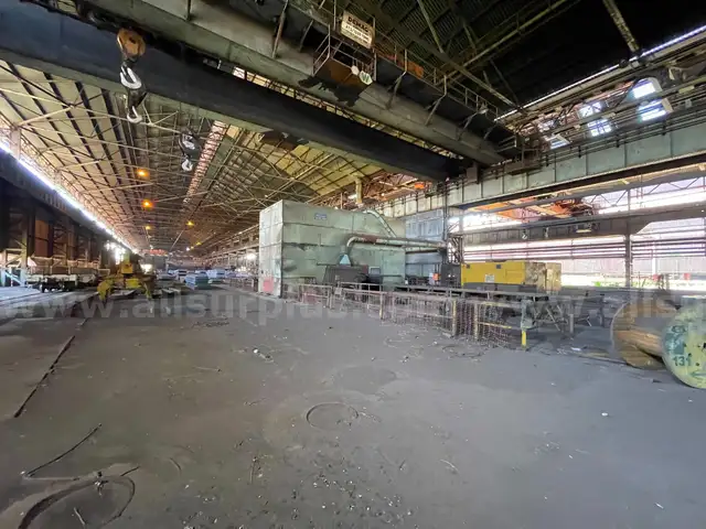 Slab/Plate Grinding Plant & Baghouse Dust Collector