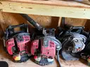 5 Blowers 8 string trimmers 1 hedge trimmer 1 Stihl saw
