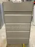 Cabinet, Filing, 5 drawers, Lateral, Metal