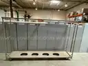 Clothes Hanger, Metal Rack, On Wheels