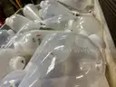 Lot of Plastic Separatory Funnels  ~21 pcs Mixed Materials (Nalgene PP/HDPE &#x26; FEP/PTFE), ~500 mL&#x2013;1 L