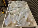 Lot of Plastic Separatory Funnels  ~21 pcs Mixed Materials (Nalgene PP/HDPE &#x26; FEP/PTFE), ~500 mL&#x2013;1 L