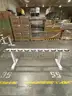 Rack, Dumbbells, Metal, White