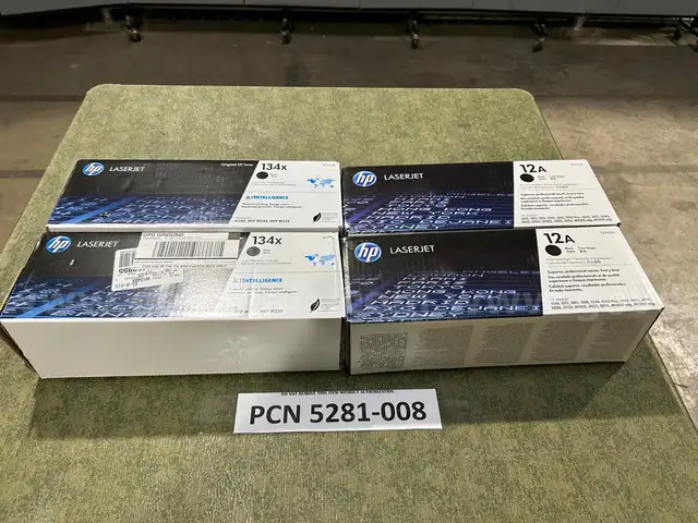Toner, Office, HP, Laser Jet, Assorted,