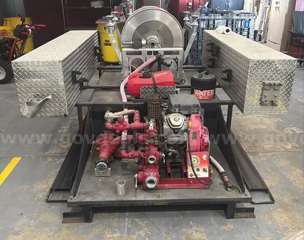 C.E.T.  Fire Pump Skid