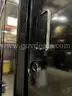 *Lot of 2 Lockers* 3 Door Heavy Duty Locker, 24"W x 24"D x 74"H, Black, All-Welded