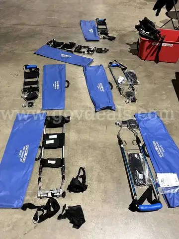 *Lot of 6* Adult Dynamed Hare Traction Splints