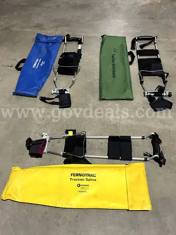Traction Splints (2 adult, 1 pediatric)