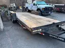 2015 HOLMES 6' 10" X 18' FLATBED TRAILER