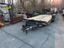 2015 HOLMES 6' 10" X 18' FLATBED TRAILER