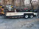 2015 HOLMES 6' 10" X 18' FLATBED TRAILER
