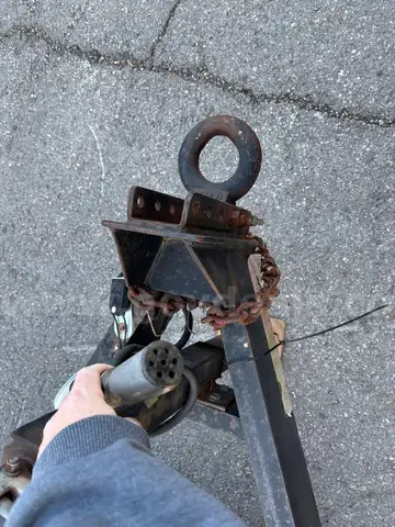 2015 HOLMES 6' 10" X 18' FLATBED TRAILER