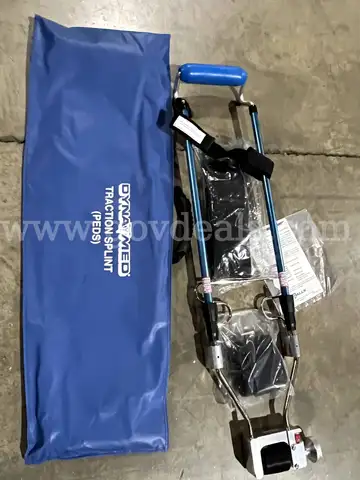 Lot of 7 Dynamed Pediatric Traction Splints