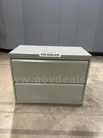 Cabinet, Filing, 2 Drawer, Lateral, Metal
