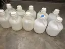 10L Nalgene carboys (LDPE + PP) w/ caps – used