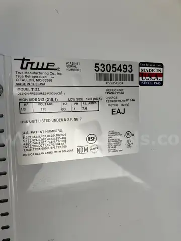 Two Refrigeration Units