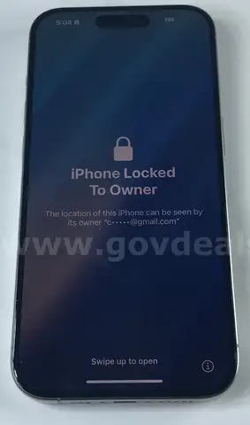 Apple iPhone 15 Pro &#x2013; 128GB &#x2013; Natural Titanium &#x2013; Good Condition &#x2013; Grade B &#x2013; Cloud Locked