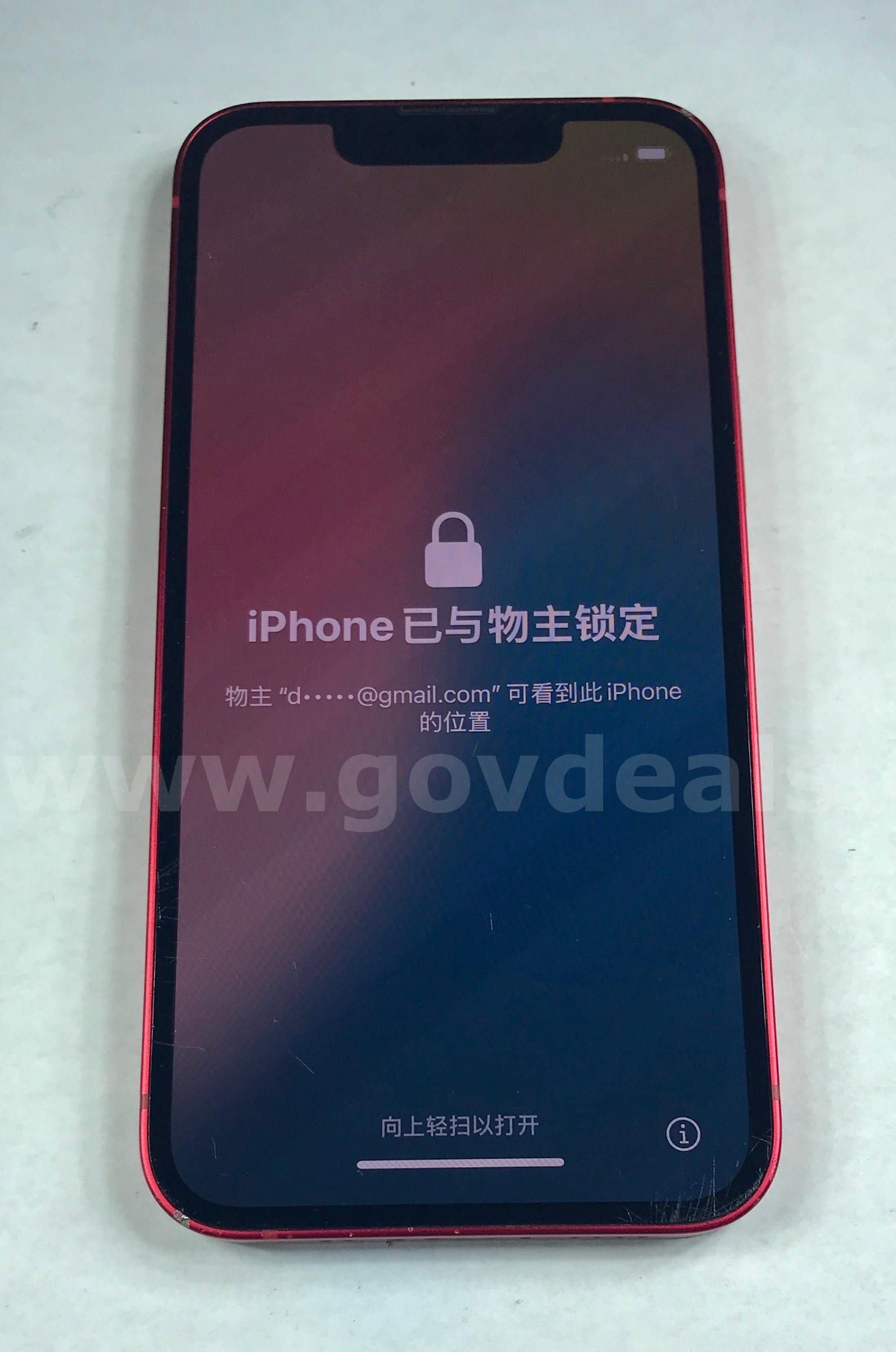 Apple iPhone 13 mini – 128GB – Red – Cloud Locked – Grade B