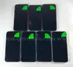 Lot of 7 Mix Used Apple iPhones &#x2013; Cloud Locked &#x2013; Cracked Screens &#x2013; Grade C-D