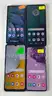Lot of 4 Android Smartphones (Google Pixel, Samsung, Moto) &#x2013; Factory Reset, Unlocked, Activated &#x2013; Ready for Use