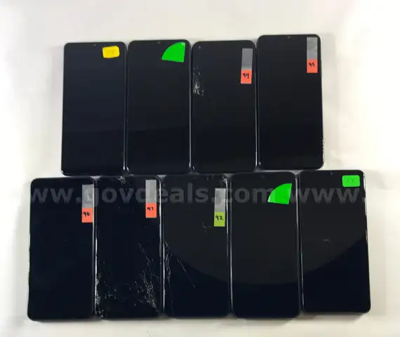 Samsung Mid-Range Phones &#x2013; FRP Locked &#x2013; Mixed Grades A to C &#x2013; Sold As-Is for Parts/Repair
