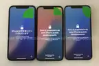 Lot of 3 Used Apple iPhones &#x2013; iPhone 12 &#x2013; 64GB &#x2013; Cloud Locked &#x2013; Sold AS-IS for Parts/Repair &#x2013; Grade A Units