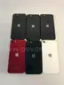 Lot of 6 Apple iPhone SE Smartphones &#x2013; SE 2 &#x26; SE 3 &#x2013; Mixed Grades &#x2013; Locked &#x2013; AS-IS