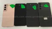 Lot of 4 Samsung Smartphones &#x2013; FRP Locked &#x2013; Galaxy S Series (S21, S22, S23) &#x2013; Mixed Grades &#x2013; For Parts or Repair