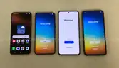 Lot of 4 Samsung Smartphones &#x2013; FRP Locked &#x2013; Galaxy S Series (S21, S22, S23) &#x2013; Mixed Grades &#x2013; For Parts or Repair
