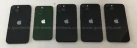 Lot of (5) Apple iPhone 13 &#x2013; Mixed Models | Cloud Locked | Grade B Condition | For Parts/Repair