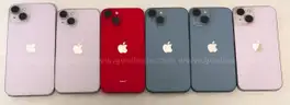 Lot of (6) Apple iPhone 14/14 Plus &#x2013; Assorted Colors - Grade B - For Parts/Repair