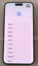 Apple iPhone 15 Pro Max &#x2013; 256GB &#x2013; Blue Titanium | Cloud Locked | For Parts/Repair | Excellent Condition | 100% BH