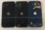 Lot of (3) Apple iPhone 12 &#x2013; Activated &#x26; Reset &#x2013; Mixed Colors  &#x2013; Clean IMEI &#x2013; For Parts/Repair
