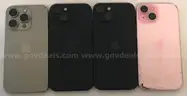Lot of (4) Apple iPhones &#x2013; iPhone 15 &#x26; iPhone 15 Pro &#x2013; Mixed Colors &#x2013; For Parts