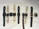 Lot of (9) Apple Watches &#x2013; Series 7, 8, 9, 10 &#x26; Ultra &#x2013; Mixed Sizes &#x2013; Grades A&#x2013;C