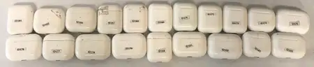 Lot of (19) Apple AirPods &#x2013; Mixed Generations &#x2013; Full Sets &#x2013; Untested Functionality