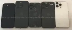 Lot of (5) Apple iPhones &#x2013; iPhone 16e, 16 Pro Max, 16 Pro, 15 Pro Max, 14 Pro Max &#x2013; For Parts/Repair