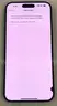 Apple iPhone 15 Pro Max &#x2013; 256GB &#x2013; Black Titanium (Model A2849) &#x2013;  Reset &#x26; Activated &#x2013; Grade C