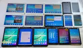 Lot of (16) Samsung Galaxy Tablets &#x2013; Mixed Models &#x2013; Reset/Activated &#x26; FRP &#x2013; Mixed Grades &#x2013; For Parts/Repair