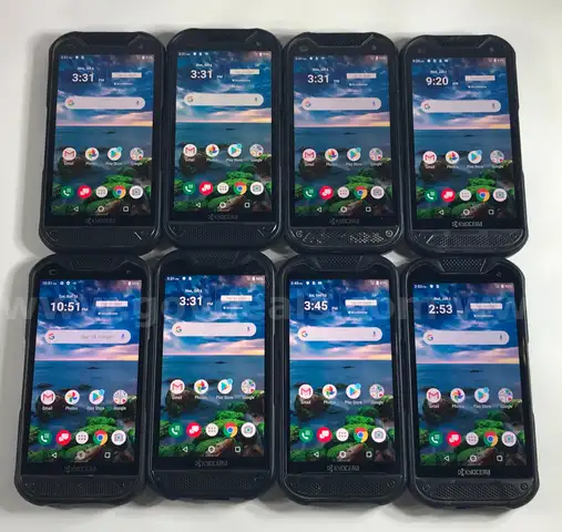 Lot of (16) Kyocera DuraForce Smartphones &#x2013; E6910 &#x26; E6810 &#x2013; Ready for Reuse/Repair