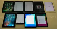 Lot of (9) Apple iPads &#x2013; Mixed Generations &#x2013; Wi-Fi &#x26; Cellular &#x2013; For Parts/Repair